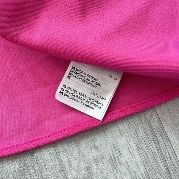 Alfani Oversized Pink Long Sleeve Top XS - Picture 4 of 5